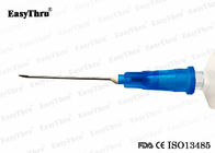 seringue injectable jetable en PVC durable avec aiguille transparente
