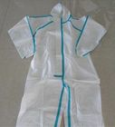 Vêtement médical pratique étanche à l' eau, multi-scène jetable, blanc