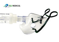 Tubes endotrachéaux jetables pour adultes, masque à oxygène à nébuliseur transparent