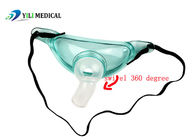 Masque de nébuliseur de trachéostomie PE sans odeur, masque à venturi à 360 rotations pour le trach.