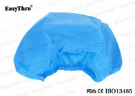 Vêtement de protection ISO bleu, casquette chirurgicale à usage unique stérile