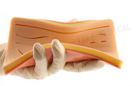 Pâtes de suture de plaie en silicone pour la peau réaliste Simulation de traumatisme Formation de traitement des plaies