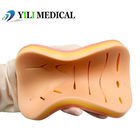 Pad professionnel de suture de la peau en silicone avec boîte pour la pratique et la formation de chirurgie