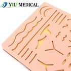 Pad pratique de suture de plaie en silicone de qualité médicale avec une texture réaliste
