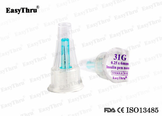 ISO13485 Plume à insuline médicale Aiguille inoffensive pour injection Seringuette
